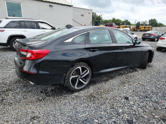 1HGCV1F36NA113699 - 2022 HONDA ACCORD SPORT 黑色 照片 3