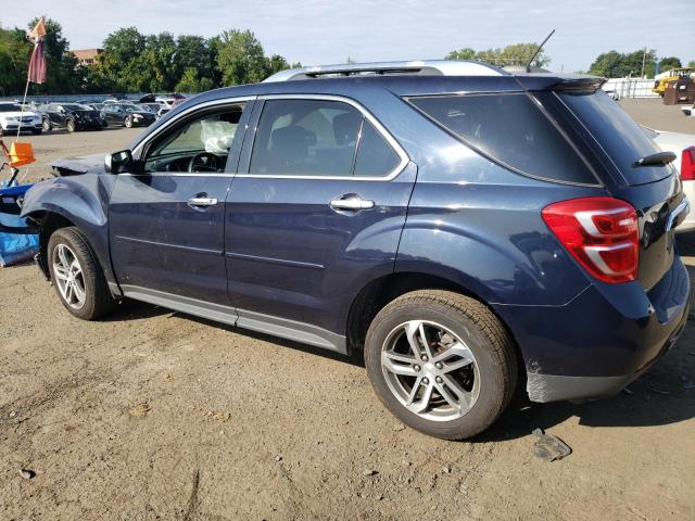 2GNFLGEK3G6338618 - 2016 CHEVROLET EQUINOX LTZ BLUE photo 2