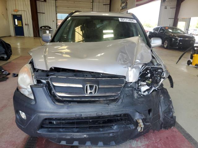 JHLRD78806C003764 - 2006 HONDA CR-V EX GRAY photo 5