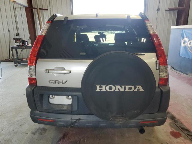 JHLRD78806C003764 - 2006 HONDA CR-V EX GRAY photo 6