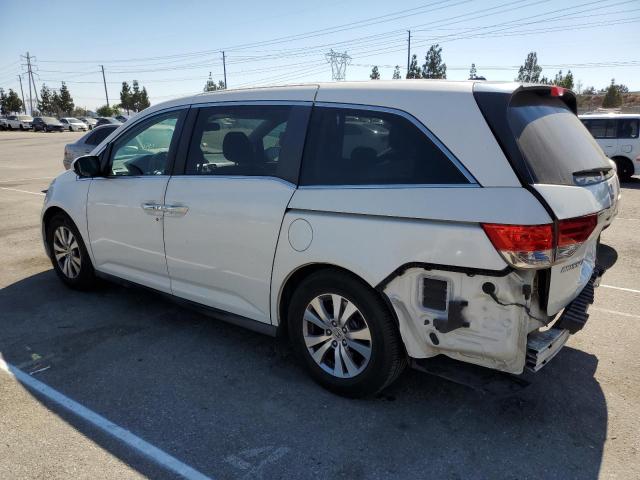 5FNRL5H65EB121698 - 2014 HONDA ODYSSEY EXL WHITE photo 2