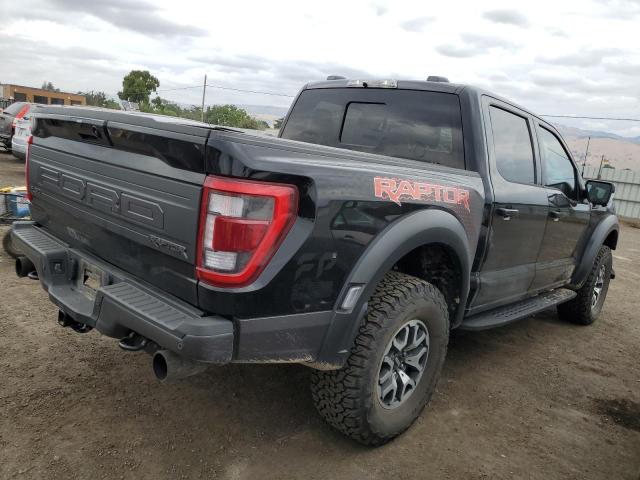 1FTFW1RGXPFA11383 - 2023 FORD F150 RAPTOR BLACK photo 3