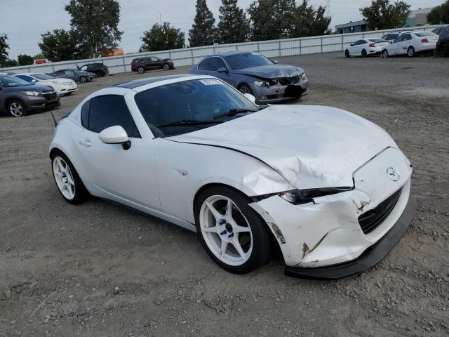 JM1NDAM72K0302416 - 2019 MAZDA MX-5 MIATA GRAND TOURING WHITE photo 4