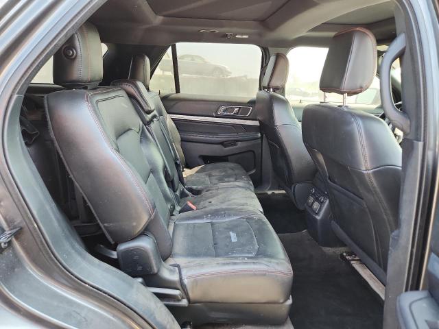 1FM5K8GT9JGB50840 - 2018 FORD EXPLORER SPORT GRAY photo 11