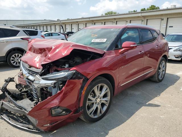 3GNKBKRSXKS694217 - 2019 CHEVROLET BLAZER PREMIER BURGUNDY photo 1