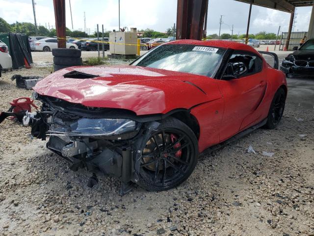 WZ1DB0C09NW051297 - 2022 TOYOTA SUPRA BASE RED photo 1