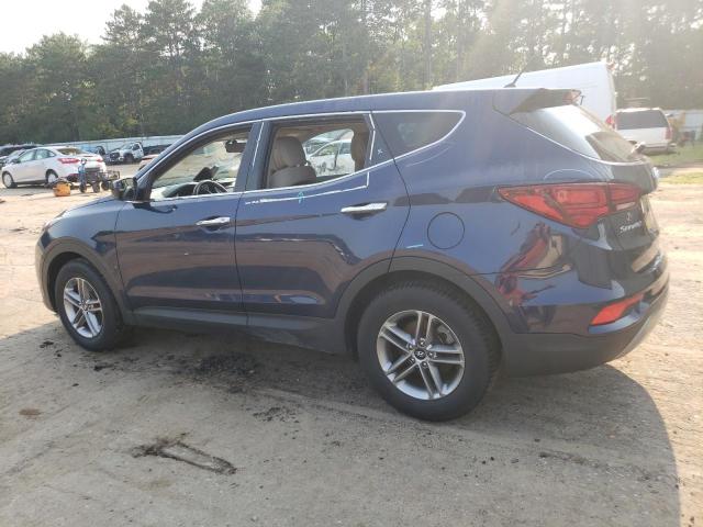 5XYZTDLB0JG540396 - 2018 HYUNDAI SANTA FE S BLUE photo 2