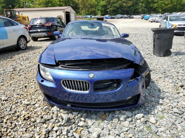 4USDU53528LG19507 - 2008 BMW Z4 3.0SI BLUE photo 5
