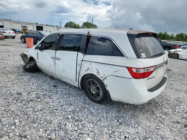 5FNRL5H68CB079220 - 2012 HONDA ODYSSEY EXL WHITE photo 2