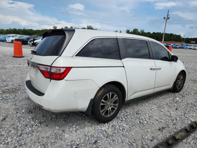 5FNRL5H68CB079220 - 2012 HONDA ODYSSEY EXL WHITE photo 3