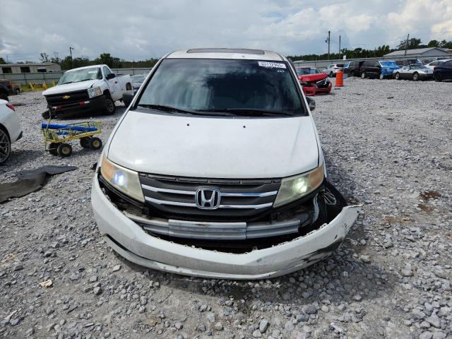 5FNRL5H68CB079220 - 2012 HONDA ODYSSEY EXL WHITE photo 5
