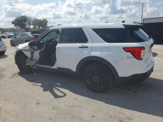 1FM5K8AW0MNA05964 - 2021 FORD EXPLORER POLICE INTERCEPTOR 白色 照片 2