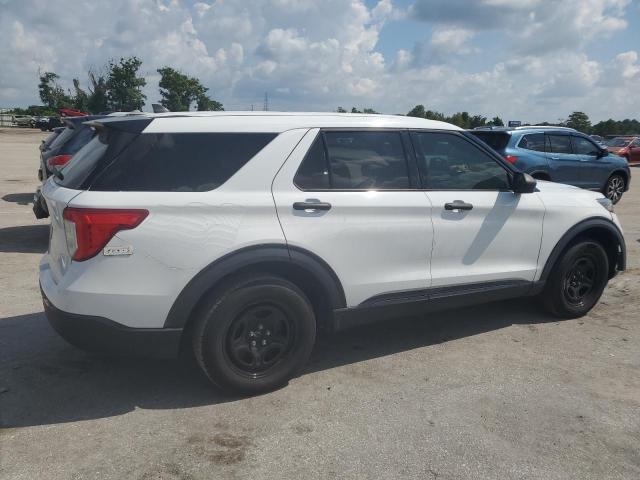 1FM5K8AW0MNA05964 - 2021 FORD EXPLORER POLICE INTERCEPTOR 白色 照片 3