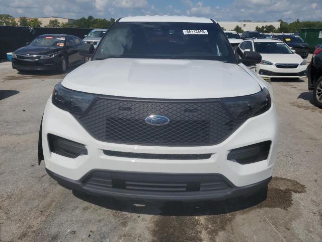 1FM5K8AW0MNA05964 - 2021 FORD EXPLORER POLICE INTERCEPTOR 白色 照片 5