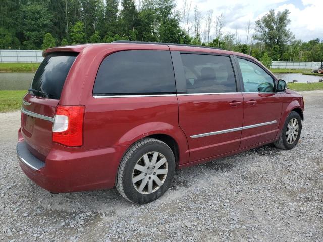2C4RC1CG5CR124725 - 2012 CHRYSLER TOWN & COU TOURING L RED photo 3