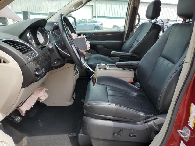 2C4RC1CG5CR124725 - 2012 CHRYSLER TOWN & COU TOURING L RED photo 7