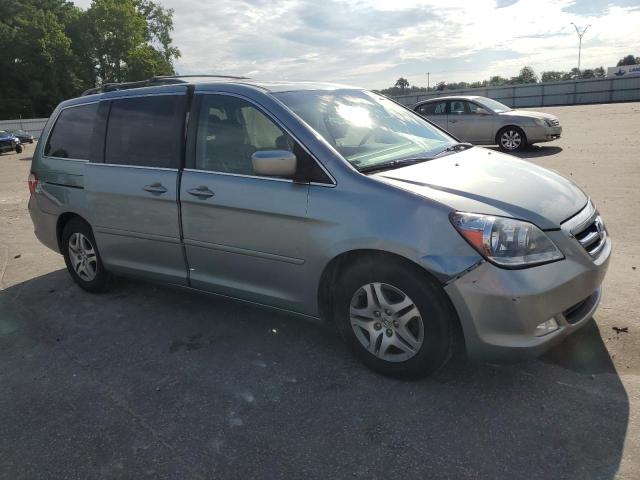 5FNRL38685B066698 - 2005 HONDA ODYSSEY EXL BLUE photo 4