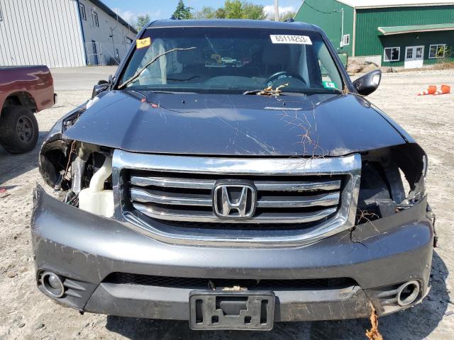 5FNYF4H93CB045581 - 2012 HONDA PILOT TOURING BLUE photo 5