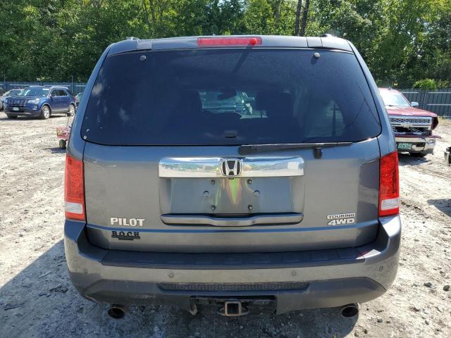 5FNYF4H93CB045581 - 2012 HONDA PILOT TOURING BLUE photo 6