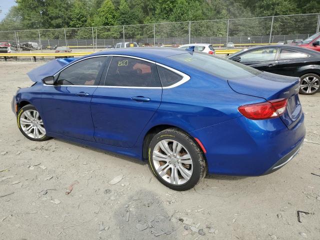 1C3CCCAB0GN139438 - 2016 CHRYSLER 200 LIMITED BLUE photo 2