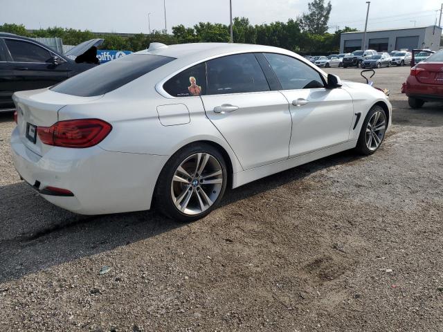 WBA4J1C56JBG76213 - 2018 BMW 430I GRAN COUPE WHITE photo 3