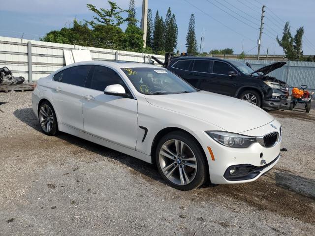 WBA4J1C56JBG76213 - 2018 BMW 430I GRAN COUPE WHITE photo 4
