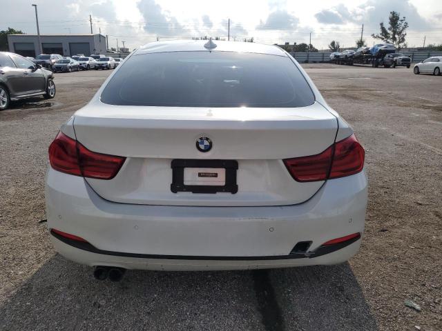 WBA4J1C56JBG76213 - 2018 BMW 430I GRAN COUPE WHITE photo 6