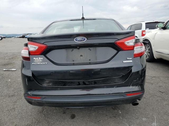 3FA6P0HD9ER175857 - 2014 FORD FUSION SE BLACK photo 6