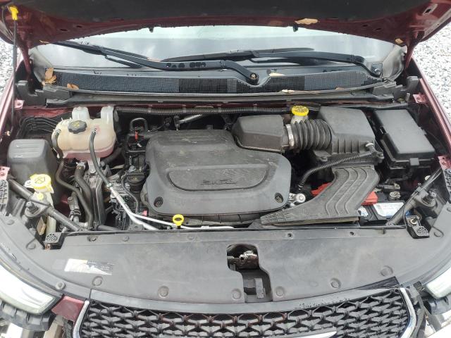2C4RC1BG8MR555370 - 2021 CHRYSLER PACIFICA TOURING L 勃艮第红 照片 12