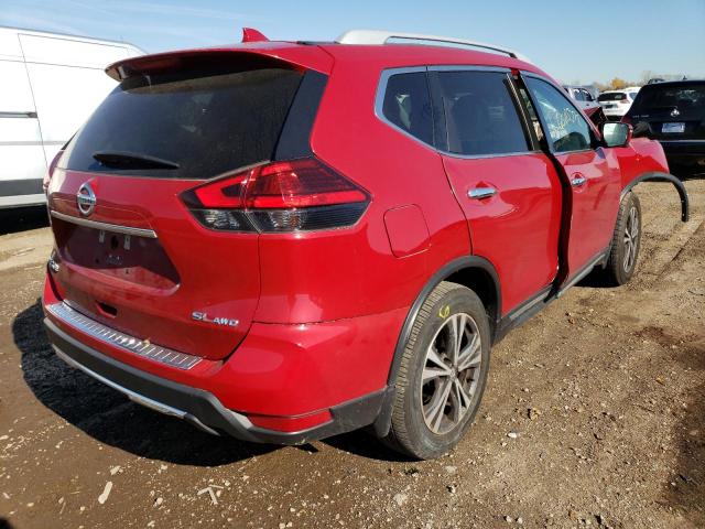 5N1AT2MV5HC852475 - 2017 NISSAN ROGUE SV RED photo 4