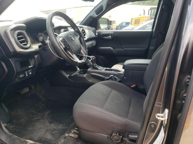 3TMCZ5AN2HM119526 - 2017 TOYOTA TACOMA DOUBLE CAB GRAY photo 7