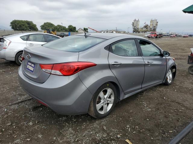 KMHDH4AE6CU310688 - 2012 HYUNDAI ELANTRA GLS GRAY photo 3