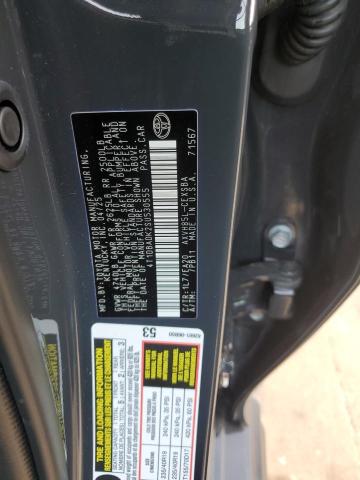 4T1DBADK2SU530555 - 2025 TOYOTA CAMRY XSE 灰色 照片 13