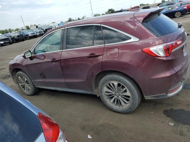 5J8TB4H76HL037193 - 2017 ACURA RDX ADVANCE MAROON photo 2