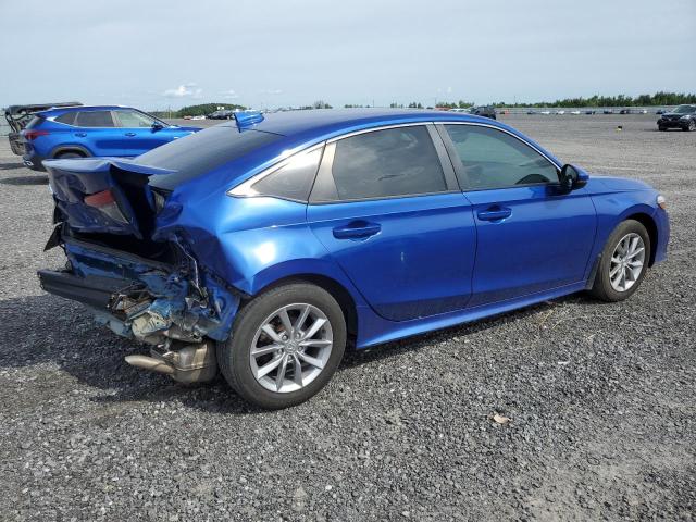 2HGFE2F39NH106492 - 2022 HONDA CIVIC EX BLUE photo 3