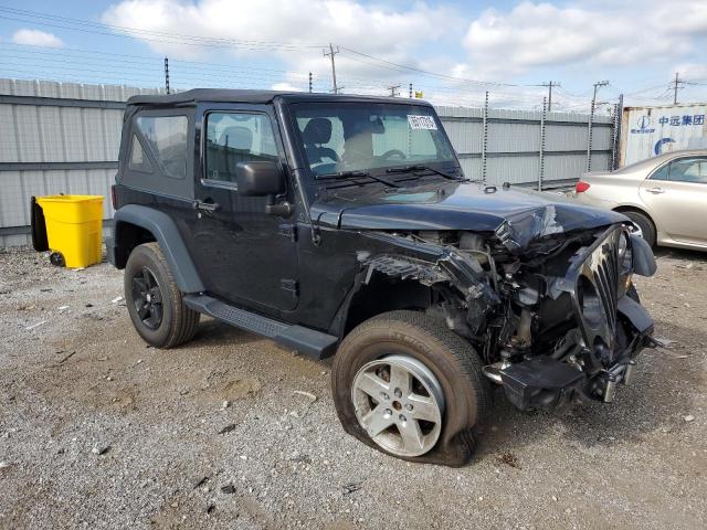 1C4AJWAG5GL147956 - 2016 JEEP WRANGLER SPORT შავი ფოტო 4