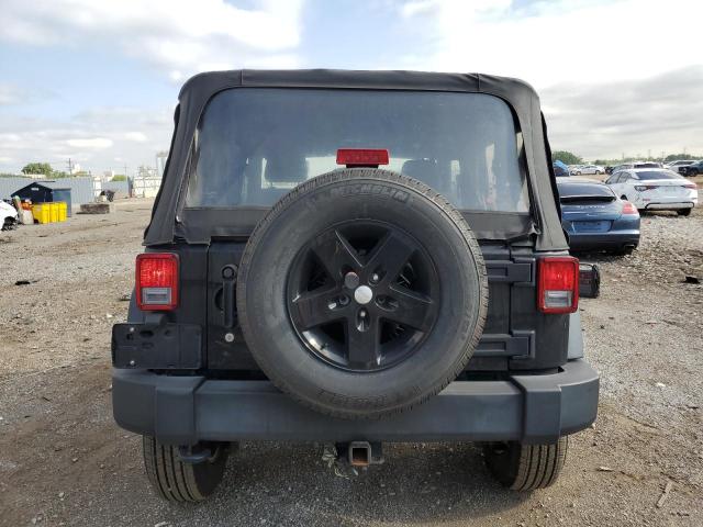 1C4AJWAG5GL147956 - 2016 JEEP WRANGLER SPORT შავი ფოტო 6