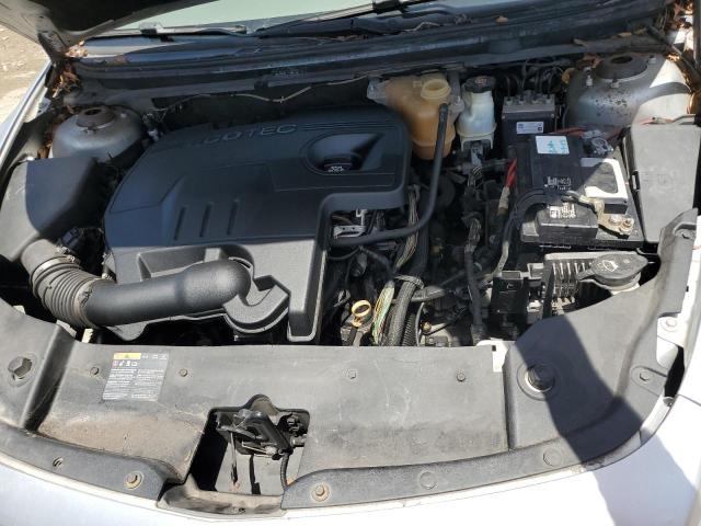 1G1ZC5E03CF299871 - 2012 CHEVROLET MALIBU 1LT 银色 照片 11