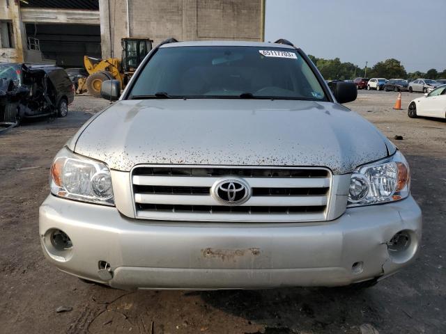 JTEEP21A570204562 - 2007 TOYOTA HIGHLANDER SPORT SILVER photo 5