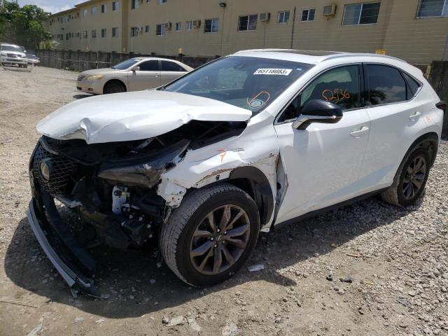 JTJYARBZ4J2096623 - 2018 LEXUS NX 300 BASE Ağ foto 1