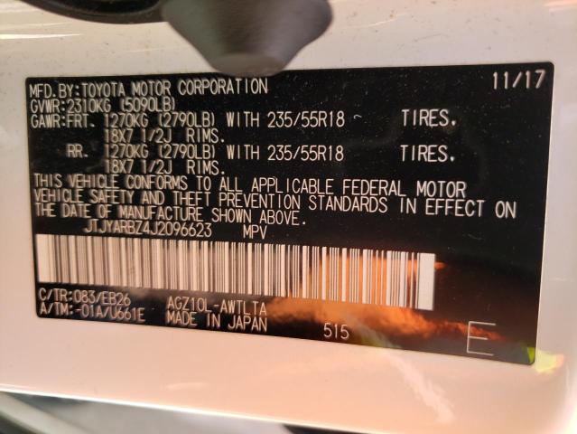 JTJYARBZ4J2096623 - 2018 LEXUS NX 300 BASE Ağ foto 13