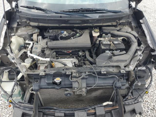 KNMAT2MV9GP678230 - 2016 NISSAN ROGUE S GRAY photo 12