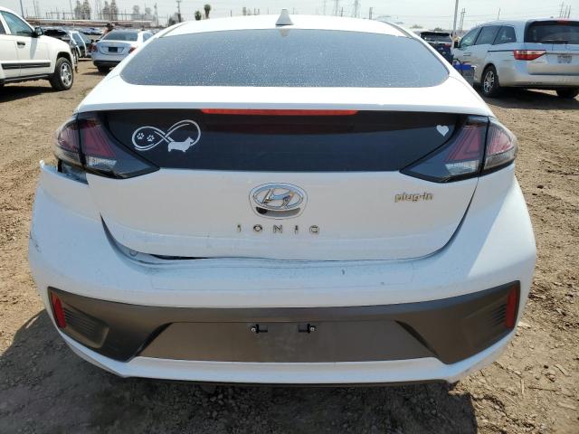 KMHC65LD0LU199308 - 2020 HYUNDAI IONIQ SE WHITE photo 6