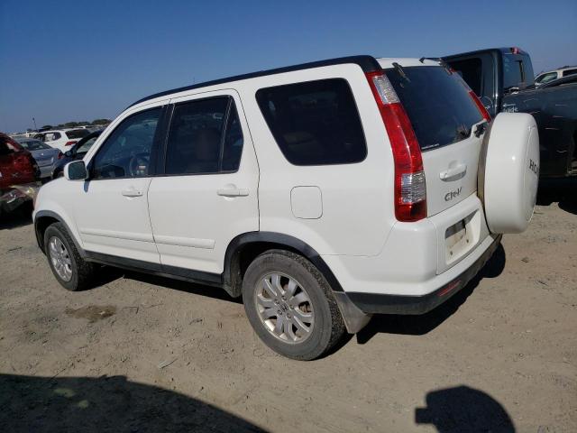 JHLRD78966C053710 - 2006 HONDA CR-V SE WHITE photo 2