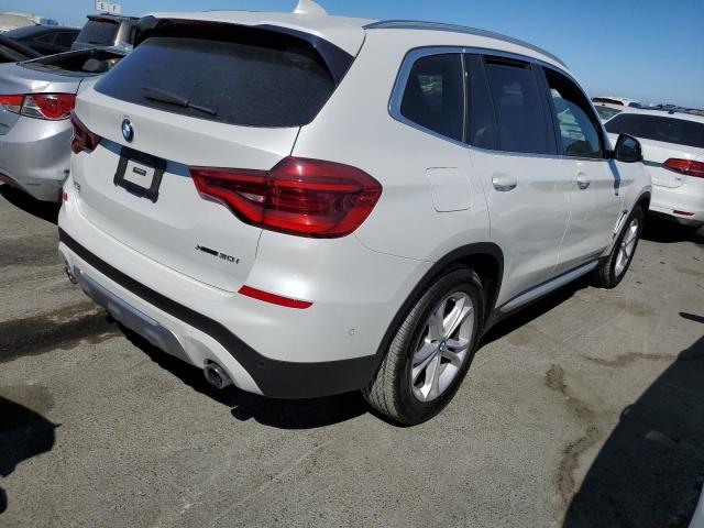 5UXTY5C04M9G42612 - 2021 BMW X3 XDRIVE30I WHITE photo 3