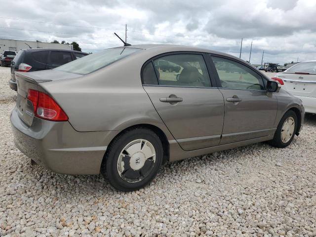 JHMFA36258S006697 - 2008 HONDA CIVIC HYBRID GRAY photo 3