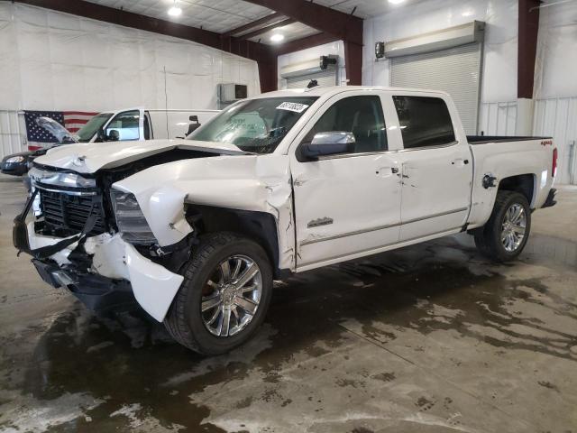 3GCUKTEC7JG379754 - 2018 CHEVROLET SILVERADO K1500 HIGH COUNTRY WHITE photo 1