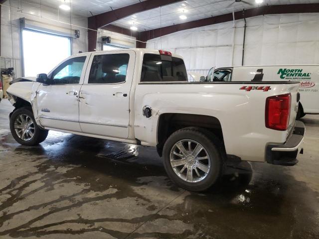 3GCUKTEC7JG379754 - 2018 CHEVROLET SILVERADO K1500 HIGH COUNTRY WHITE photo 2