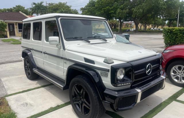 WDCYC3HF1AX183190 - 2010 MERCEDES-BENZ G 550 WHITE photo 1