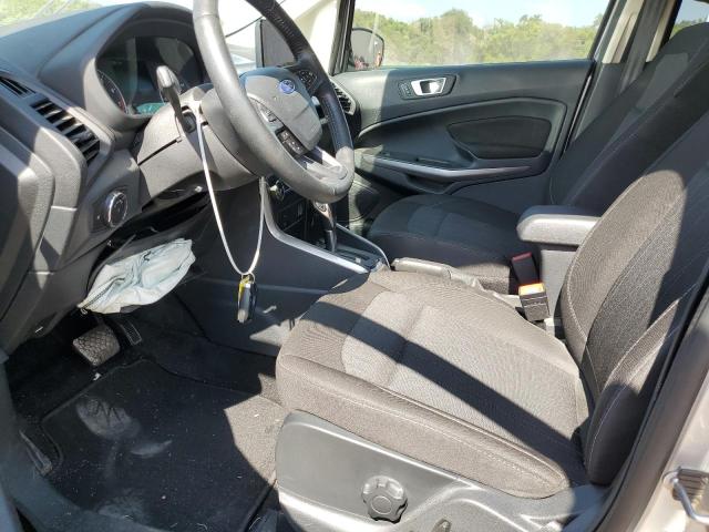 MAJ6S3GL5KC308990 - 2019 FORD ECOSPORT SE SILVER photo 7